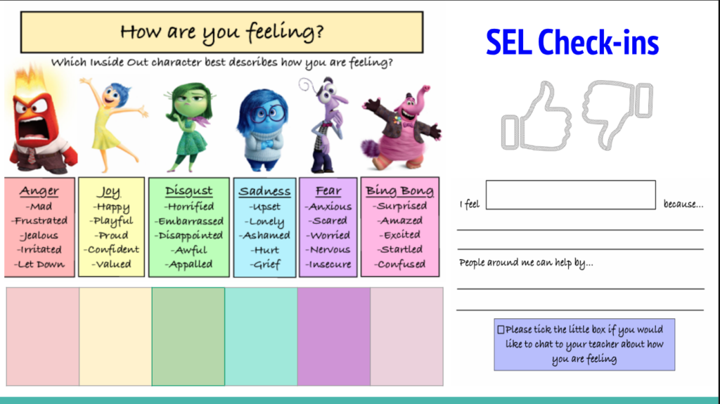 Emotional self check-in